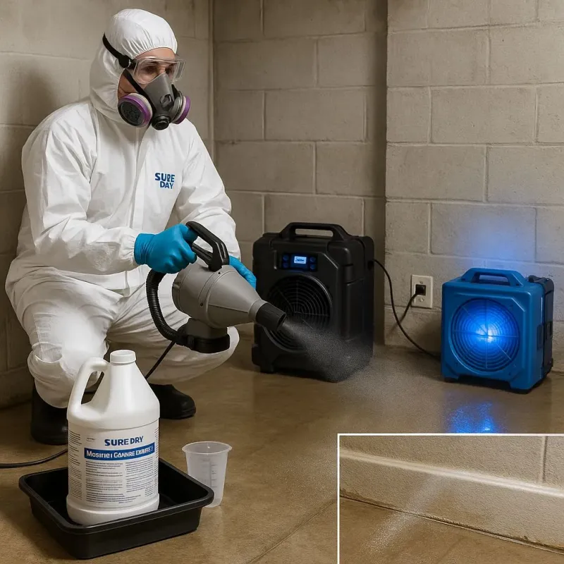 Sanitization and Odor Removal process in Lake Holiday, IL