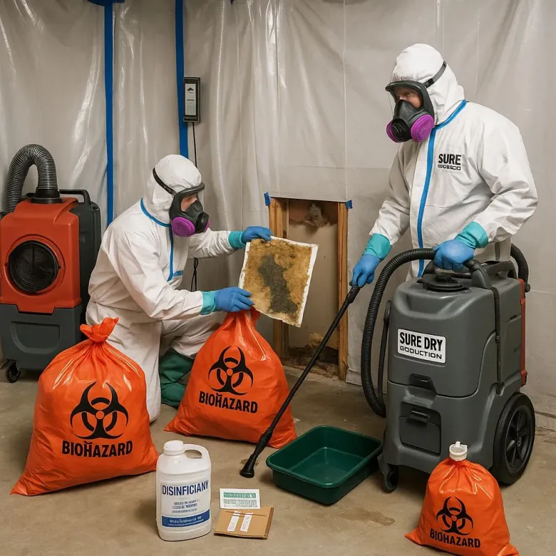 Contaminated Water Handling Protocols process in Lake Holiday, IL